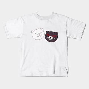 Junko Enoshima Monokuma Hair Pins Kids T-Shirt